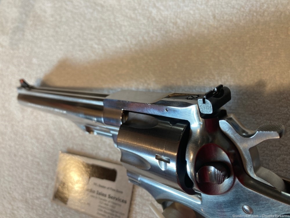 RUGER RedHawk 44 Magnum Revolver 7-1/2" Gloss Stainless Must See-img-2