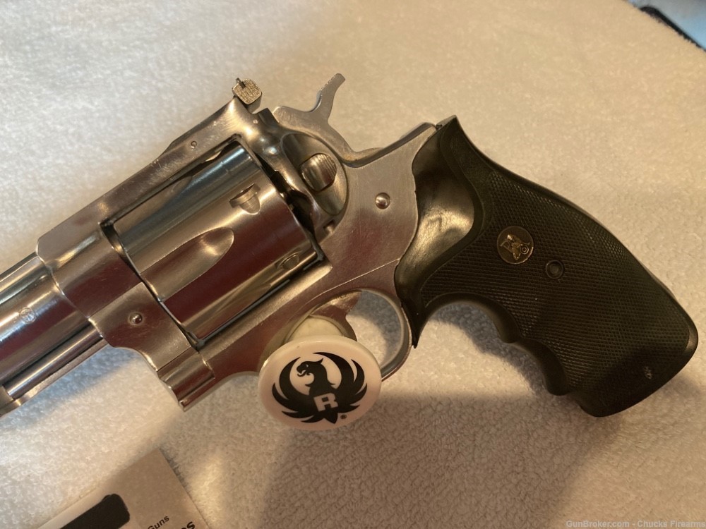 RUGER RedHawk 44 Magnum Revolver 7-1/2" Gloss Stainless Must See-img-1