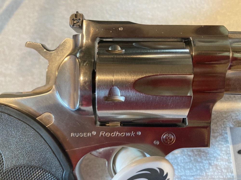 RUGER RedHawk 44 Magnum Revolver 7-1/2" Gloss Stainless Must See-img-6