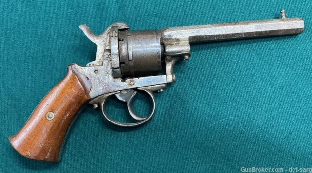 Unknown maker 36 caliber pinfire, double action revolver.-img-5