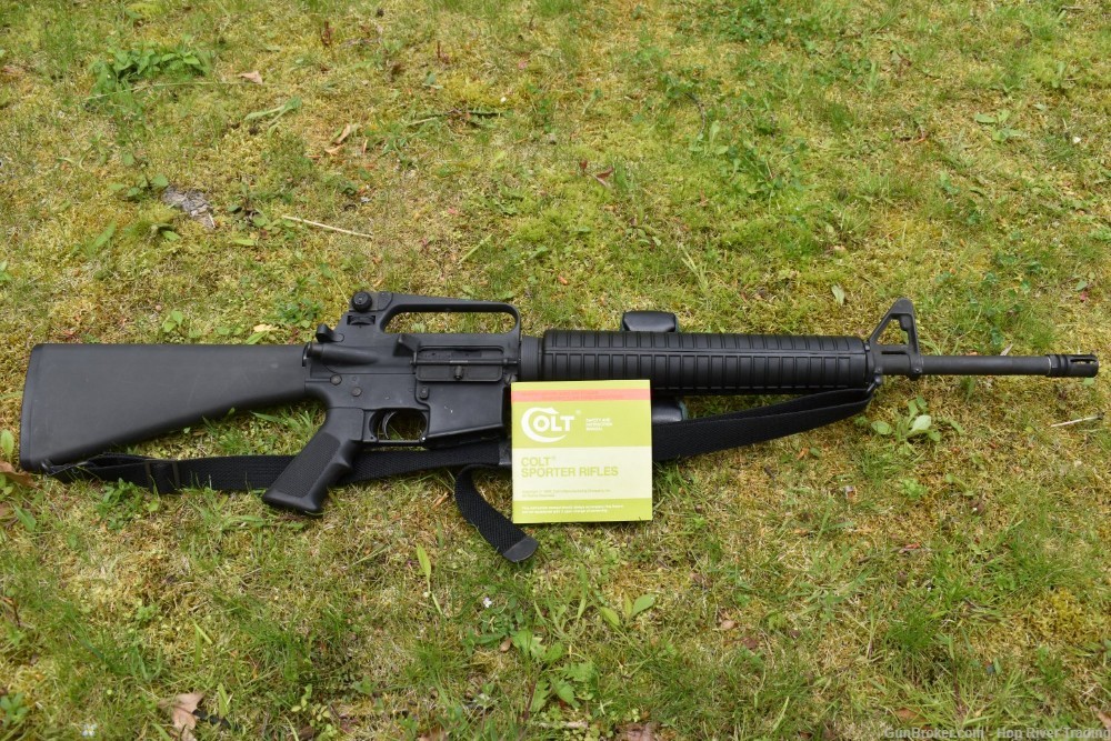 Preban Colt Sporter Match HBAR AR15 Semi Auto Rifle  NICE!-img-16