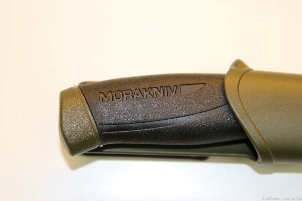 MORAKNIV Companion Outdoor Knife - Military Green (2 knives)-img-1