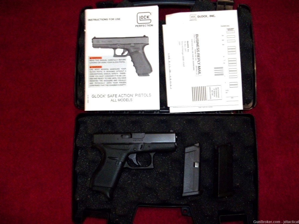 Glock 42 .380 Semi Auto Pistol-img-1