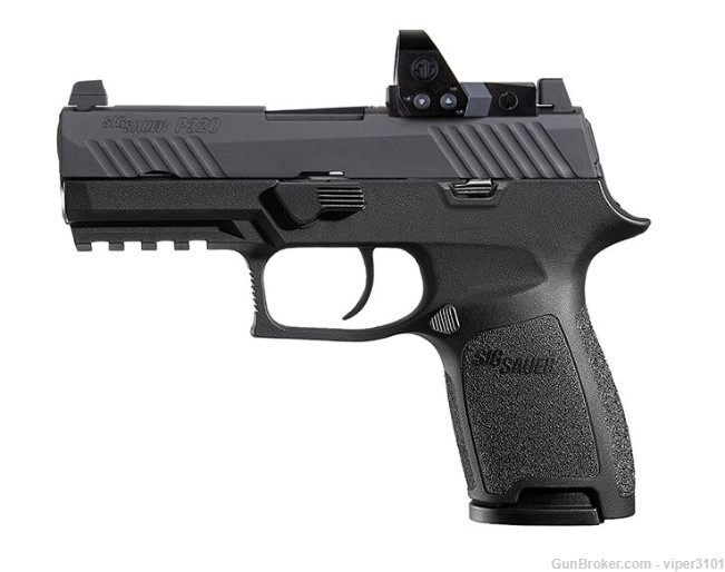 LE ONLY SIG SAUER W320C-9-BSS-RXP  P320C RXP DAO 9MM 15 ROUNDS-img-0