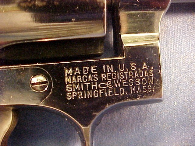 Smith & Wesson Model 15 No Dash 1960 Combat Masterpiece .38 Spll 4” barrel-img-4