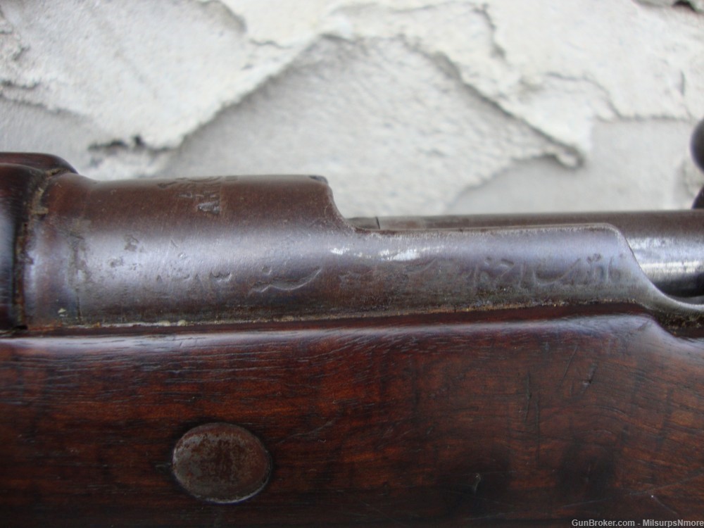 Turkish Mauser Model 1938 With Bayonet And Scabbard Nice Wood 8mm Mauser-img-16
