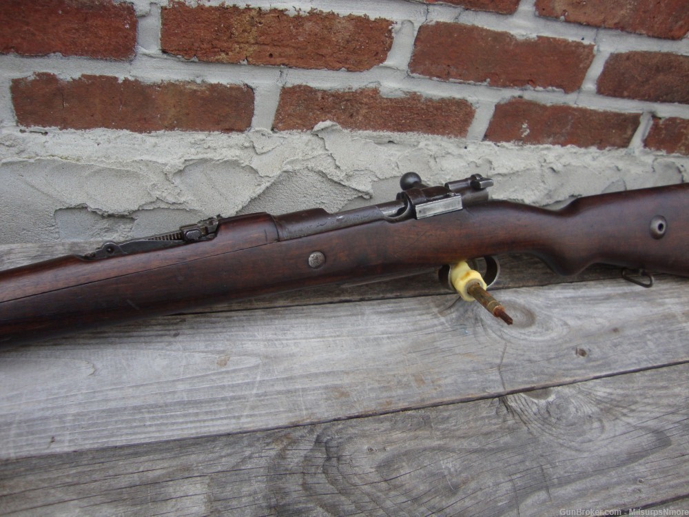 Turkish Mauser Model 1938 With Bayonet And Scabbard Nice Wood 8mm Mauser-img-8
