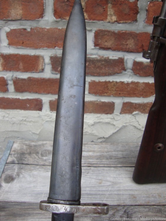 Turkish Mauser Model 1938 With Bayonet And Scabbard Nice Wood 8mm Mauser-img-34