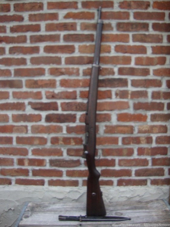 Turkish Mauser Model 1938 With Bayonet And Scabbard Nice Wood 8mm Mauser-img-19