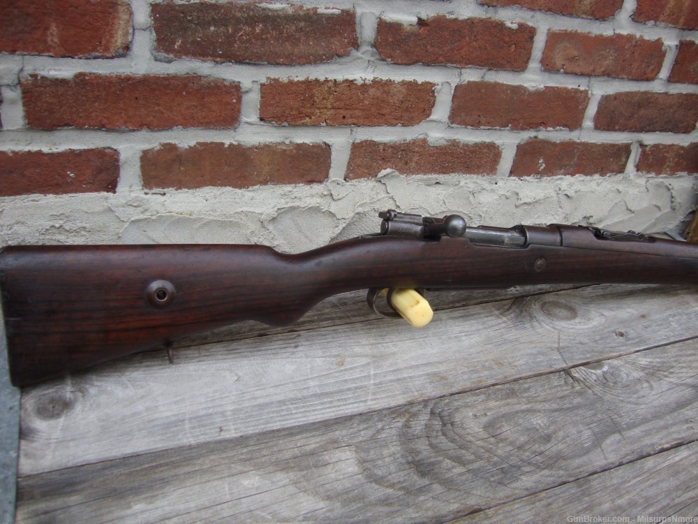 Turkish Mauser Model 1938 With Bayonet And Scabbard Nice Wood 8mm Mauser-img-1