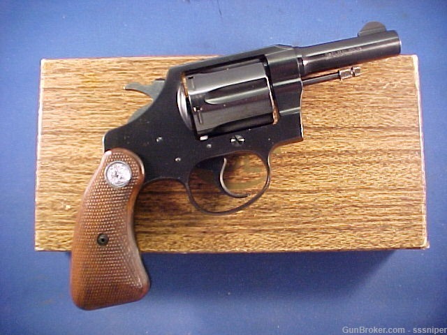Colt “Police Positive Special” .38 Special with rare 3” barrel in Orig Box-img-0