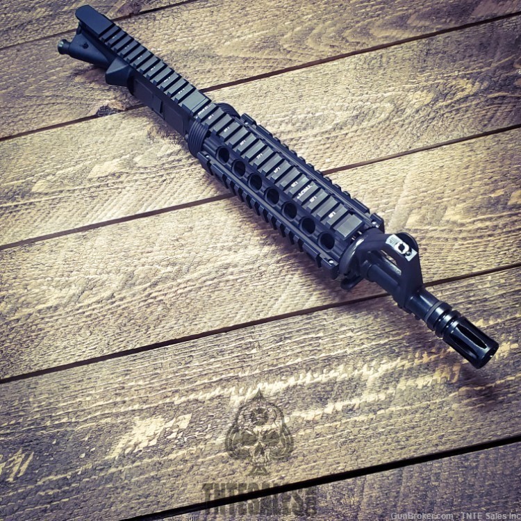 10.5" Upper 5.56mm NATO M-4 MK-18 AR-15 Quad Rail-img-2