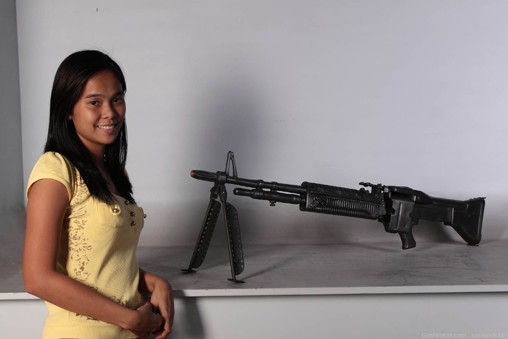 M60 replica Machine gun  resin replica non firing-img-6
