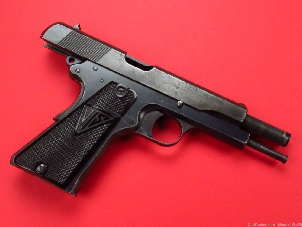 VERY RARE 1940 Occupation Radom VIS Polish Pistol WWII 9mm Luger P38 P35-img-65