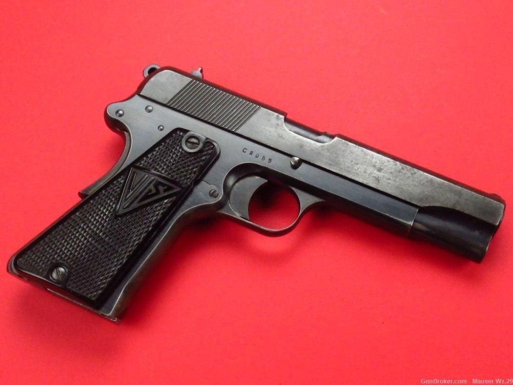 VERY RARE 1940 Occupation Radom VIS Polish Pistol WWII 9mm Luger P38 P35-img-34