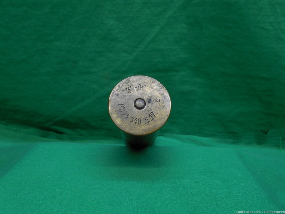 WWI 1917 French 37mm High Expolsive Hotchkiss Cannon Round Inert-img-3