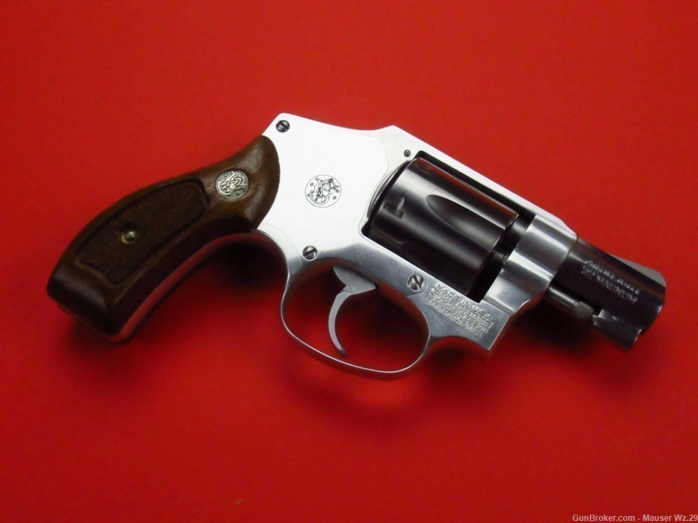 Rare 1991 S&W 632 Centennial Airweight Stainless .32  Magnum H&R-img-30