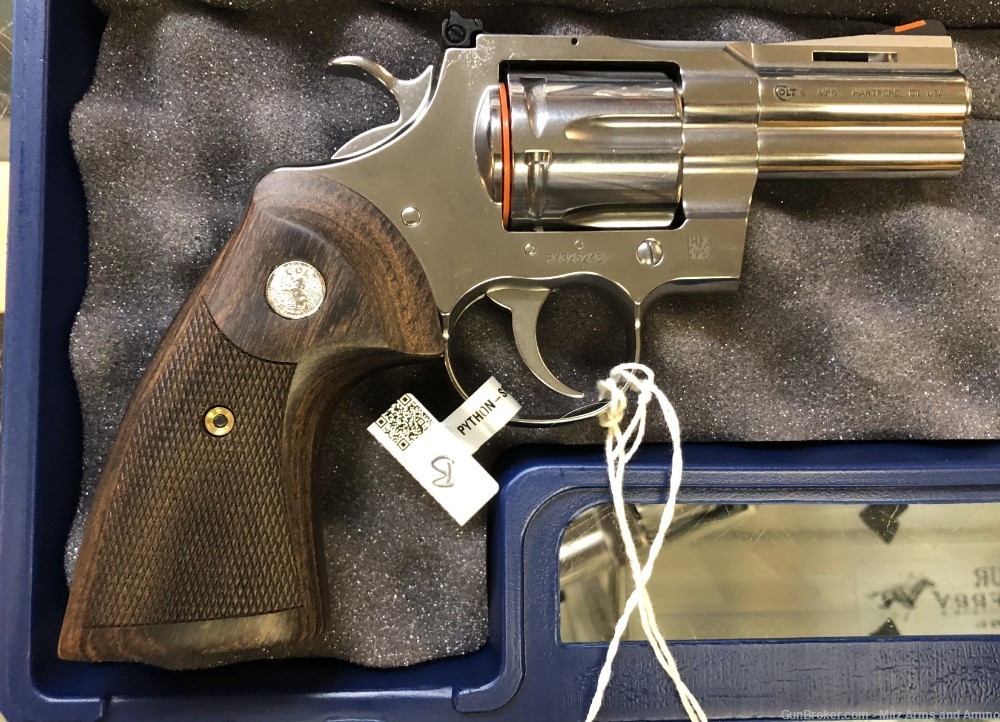 Colt 3" Python S/S 357 Magnum-img-2