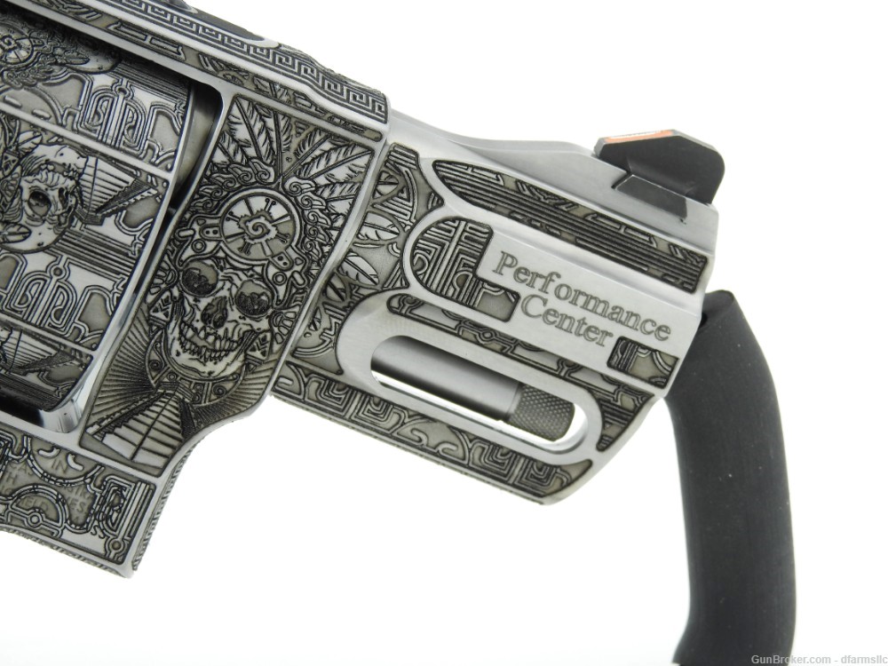 Rare Unique Custom Engraved Aztec S&W Smith & Wesson 629 PC 2.625" 44 MAG -img-14