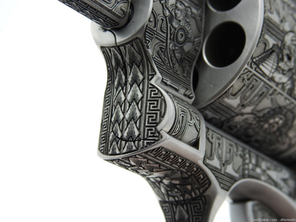 Rare Unique Custom Engraved Aztec S&W Smith & Wesson 629 PC 2.625" 44 MAG -img-22