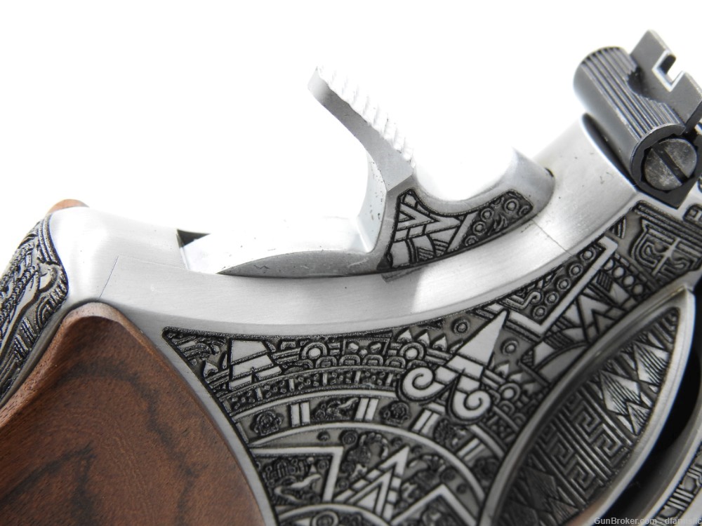 Rare Unique Custom Engraved Aztec S&W Smith & Wesson 629 PC 2.625" 44 MAG -img-28