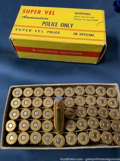 Super Vel 38 Special "Police Only"  Ammunition Full Box-img-2