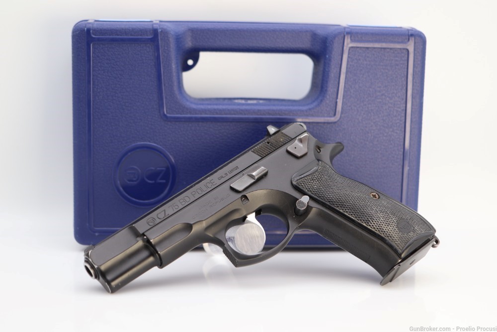CZ75 BD Police original used complete in factory case-img-3