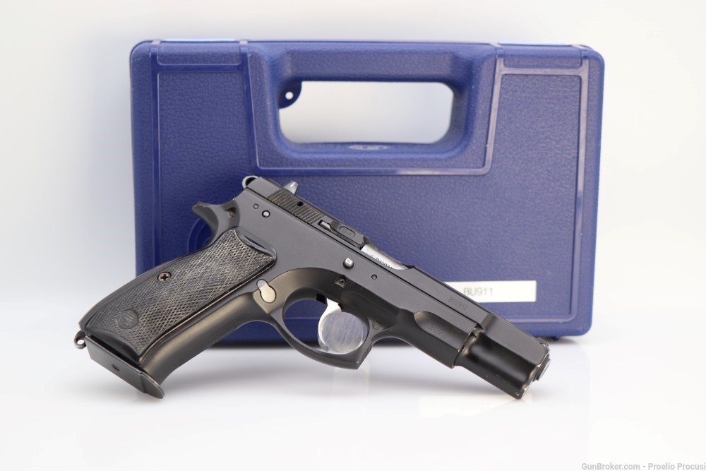 CZ75 BD Police original used complete in factory case-img-8