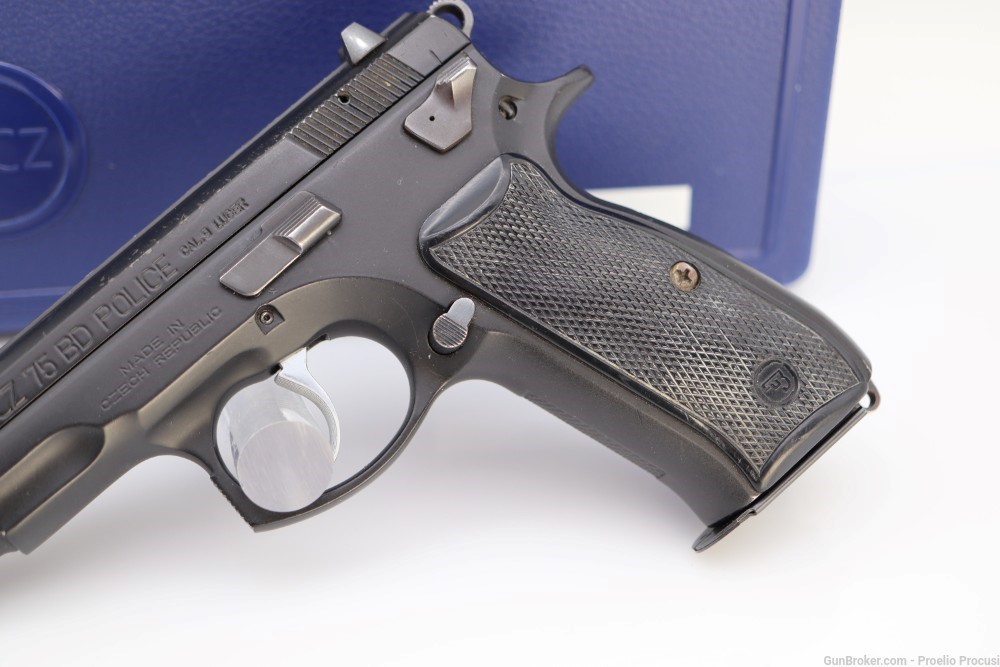 CZ75 BD Police original used complete in factory case-img-6