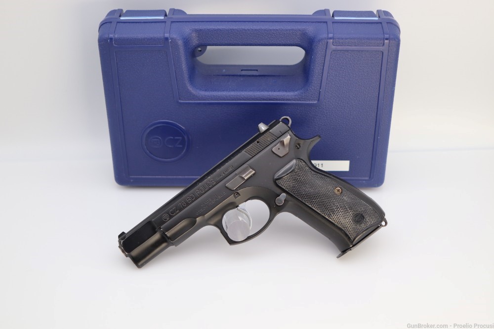 CZ75 BD Police original used complete in factory case-img-4