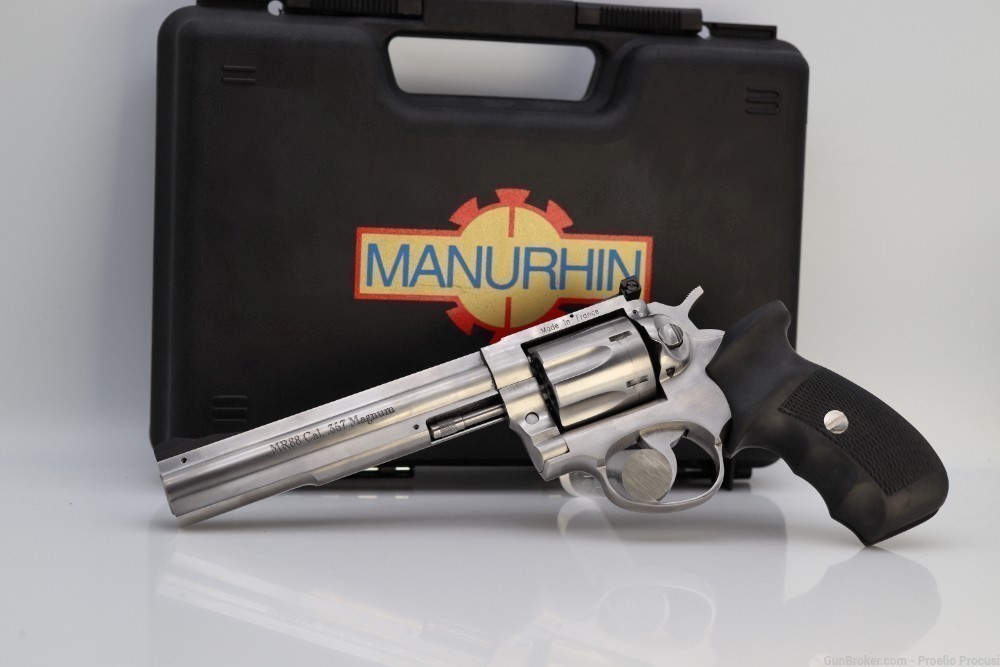 Manurhin MR88 .357 Magnum 6" NIB made in France last one-img-2