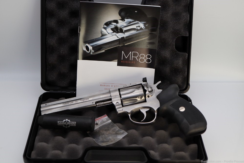 Manurhin MR88 .357 Magnum 6" NIB made in France last one-img-1