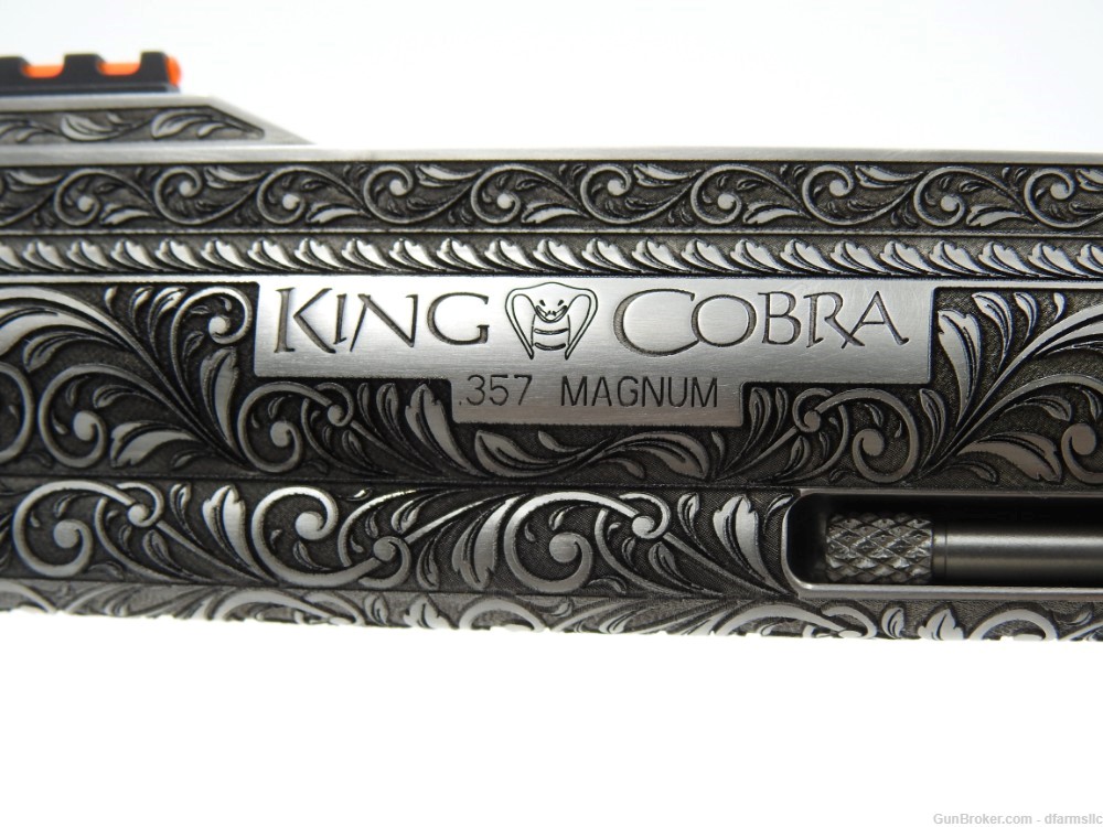 Extremely Rare Collectible Stunning Colt King Cobra Target 357 MAG 4.25"-img-30