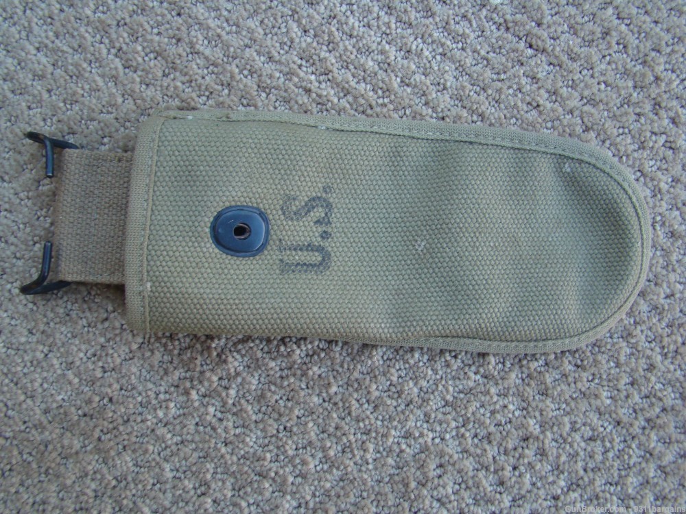 WW11 1942 barb wire cutter belt case-img-0