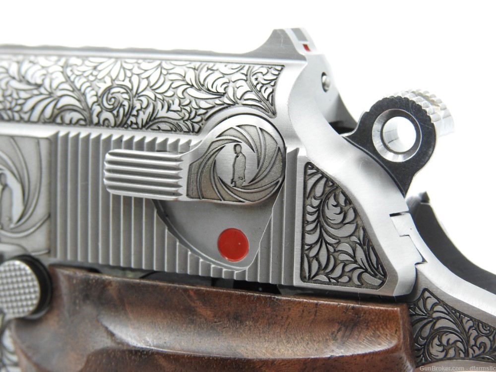Ultra Rare Custom Engraved Walther PPK/S .380 ACP  007 James Bond Edition!-img-25