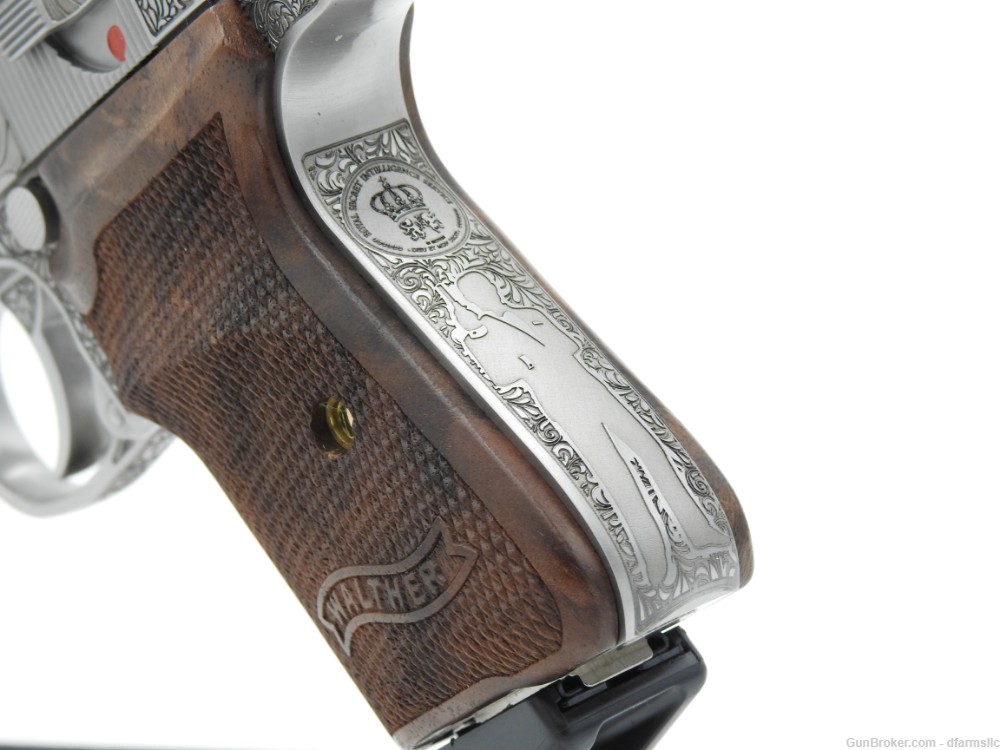 Ultra Rare Custom Engraved Walther PPK/S .380 ACP  007 James Bond Edition!-img-9