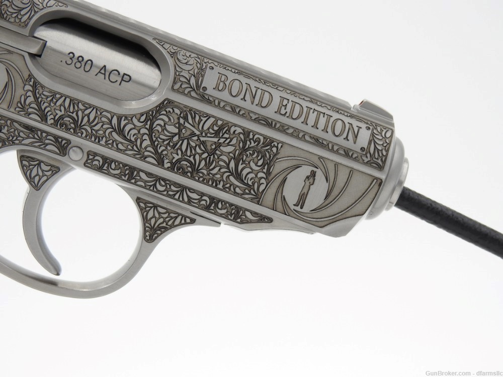 Ultra Rare Custom Engraved Walther PPK/S .380 ACP  007 James Bond Edition!-img-14