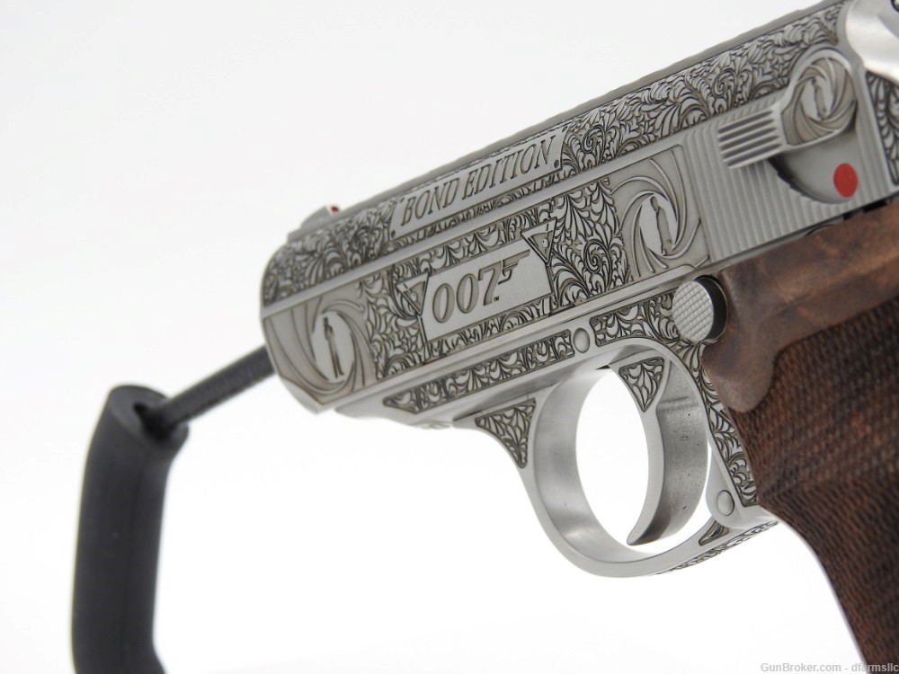 Ultra Rare Custom Engraved Walther PPK/S .380 ACP  007 James Bond Edition!-img-10