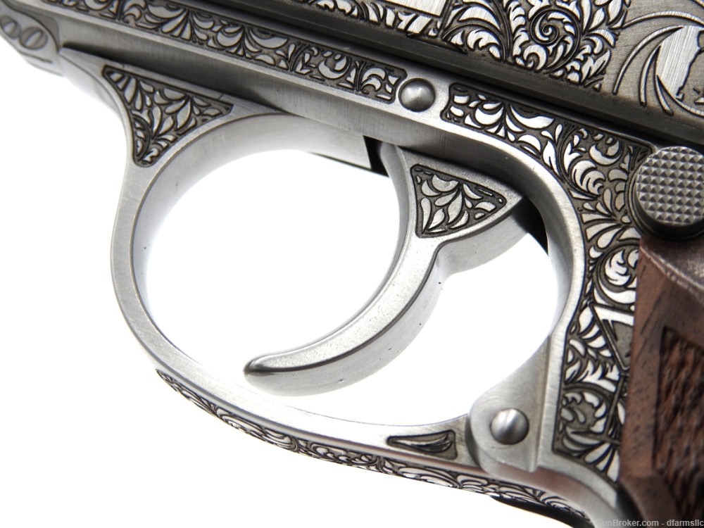Ultra Rare Custom Engraved Walther PPK/S .380 ACP  007 James Bond Edition!-img-26