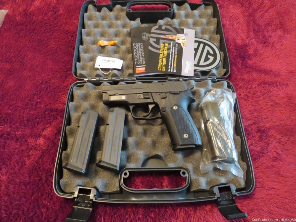 Sig Sauer P229 M11-A1*LNIB*100 rounds fired*4 Sig mags*G10 grips*-img-0