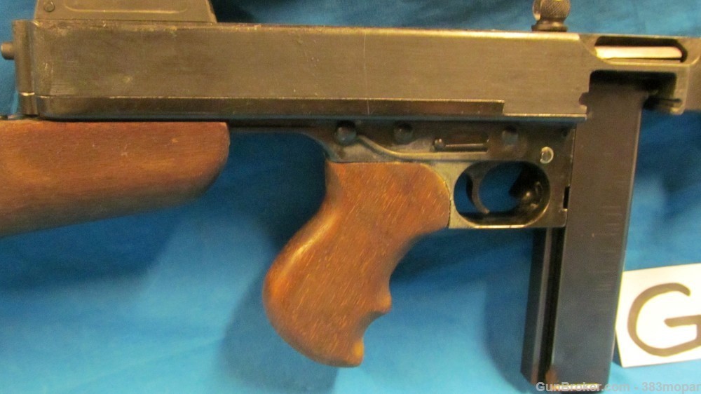 (G) MGC 1921 Thompson SMG Modelgun Corporation Tokyo Japan Blank Firing Gun-img-9