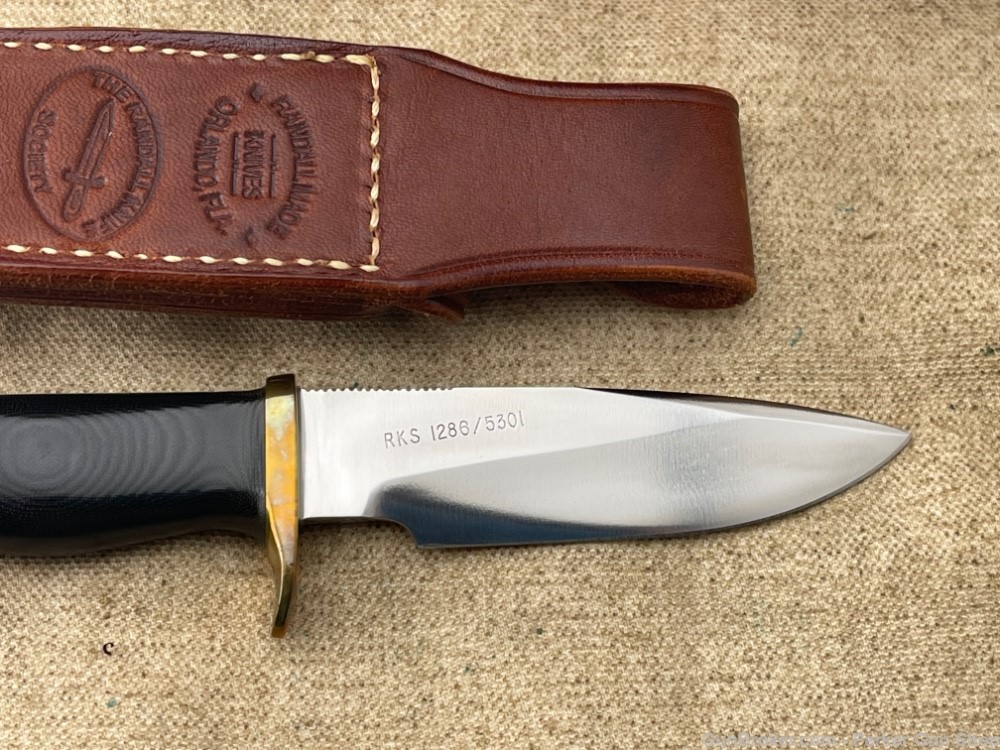 Randall Miniature RKS5 Club Knife Drop Point Hunter New-img-5