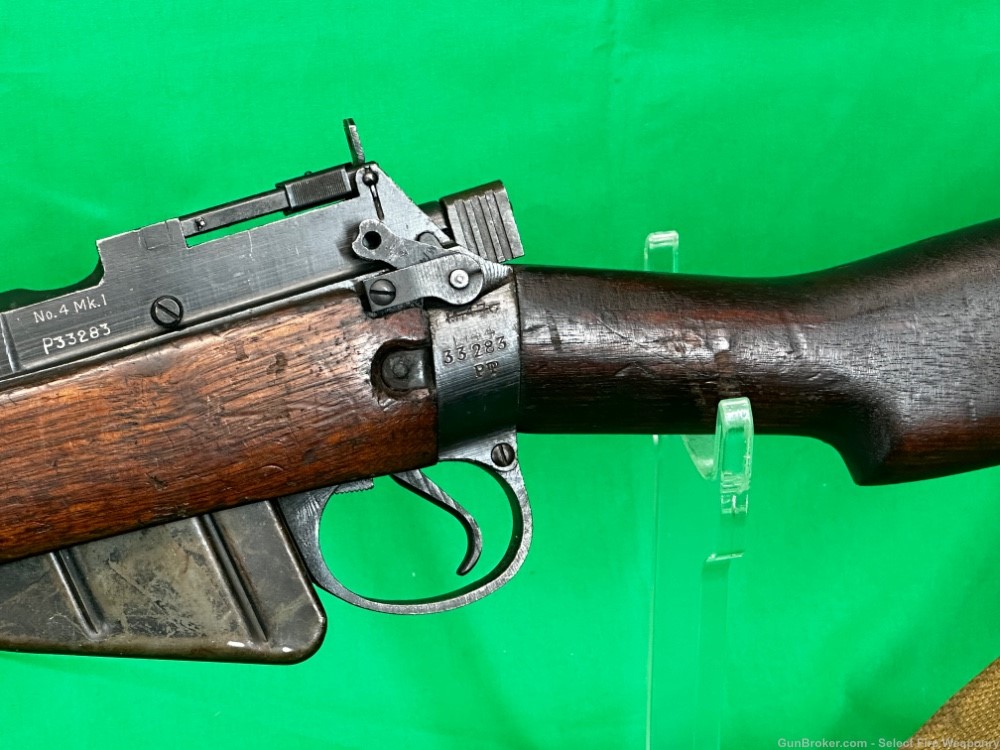 RARE British made Enfield No 4 MK 1 For French Resistance Fighters WW2 .303-img-17
