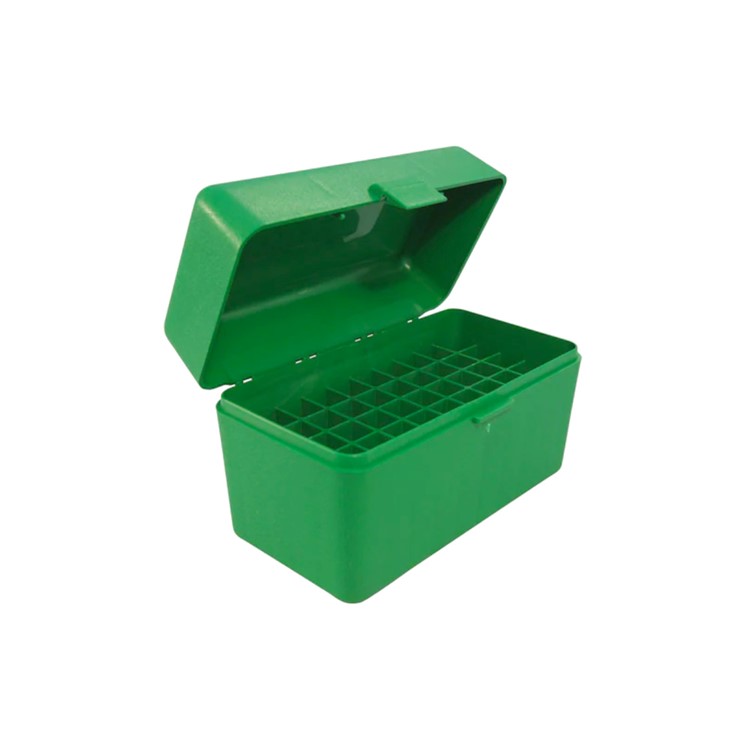 MTM 50 Round 270 Win 30-06 25-06 Green Flip-Top Ammo Box (RL-50-10)-img-1