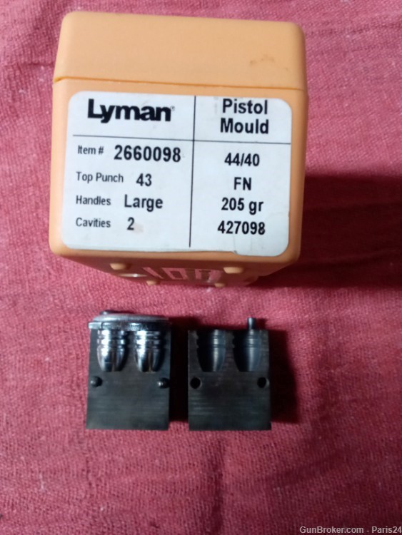 Lyman Mold 427098, Double Cavity-img-1
