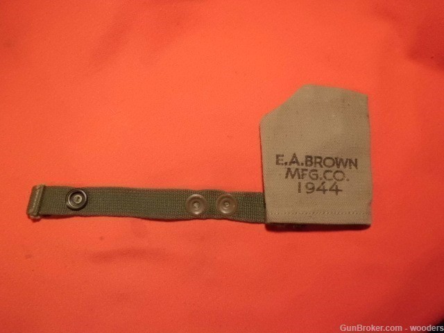USGI WW2 Muzzle Cover for M1 Carbine Garand O3A3 1903 A3 EA Brown 1944-img-3
