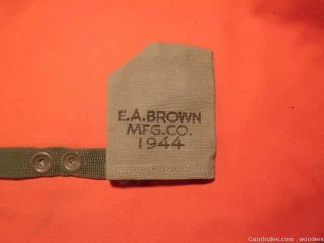 USGI WW2 Muzzle Cover for M1 Carbine Garand O3A3 1903 A3 EA Brown 1944-img-4