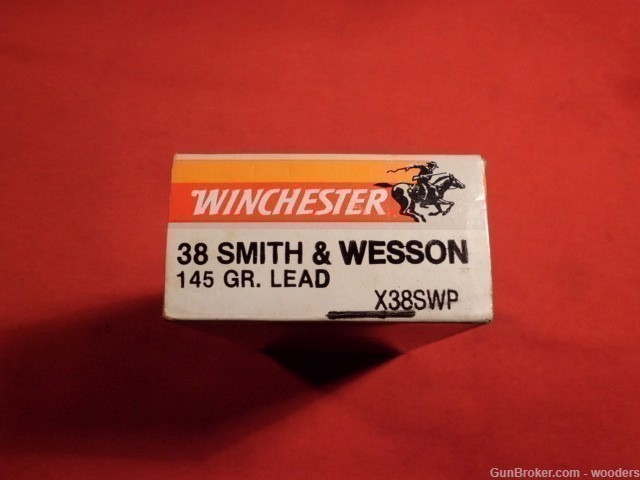 Winchester Super X .38 S&W Revolver 145 Grain Lead Bullet X38SWP Ammo 38-img-4