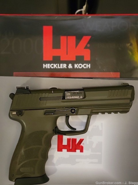 Heckler Koch HK/45 Auto Limited Edition Rare Green-img-0