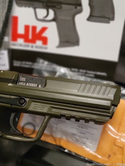 Heckler Koch HK/45 Auto Limited Edition Rare Green-img-4